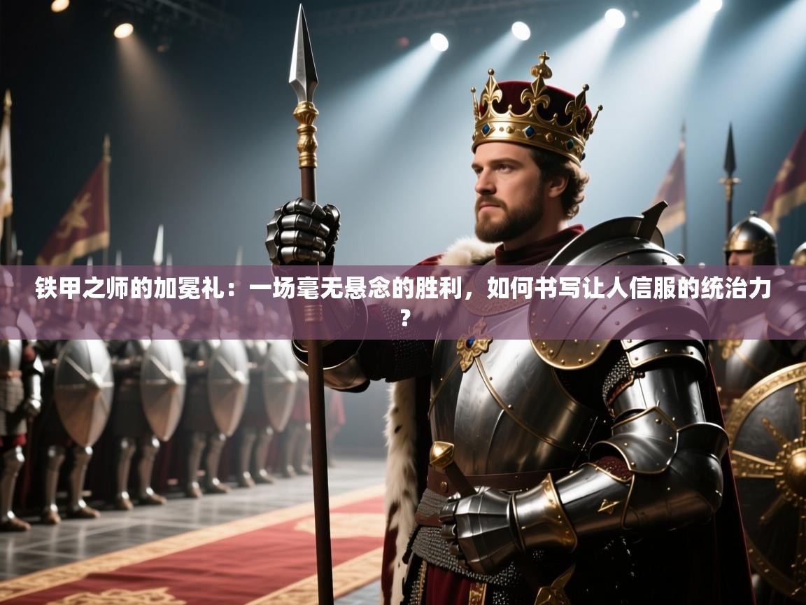 铁甲之师的加冕礼：一场毫无悬念的胜利，如何书写让人信服的统治力？