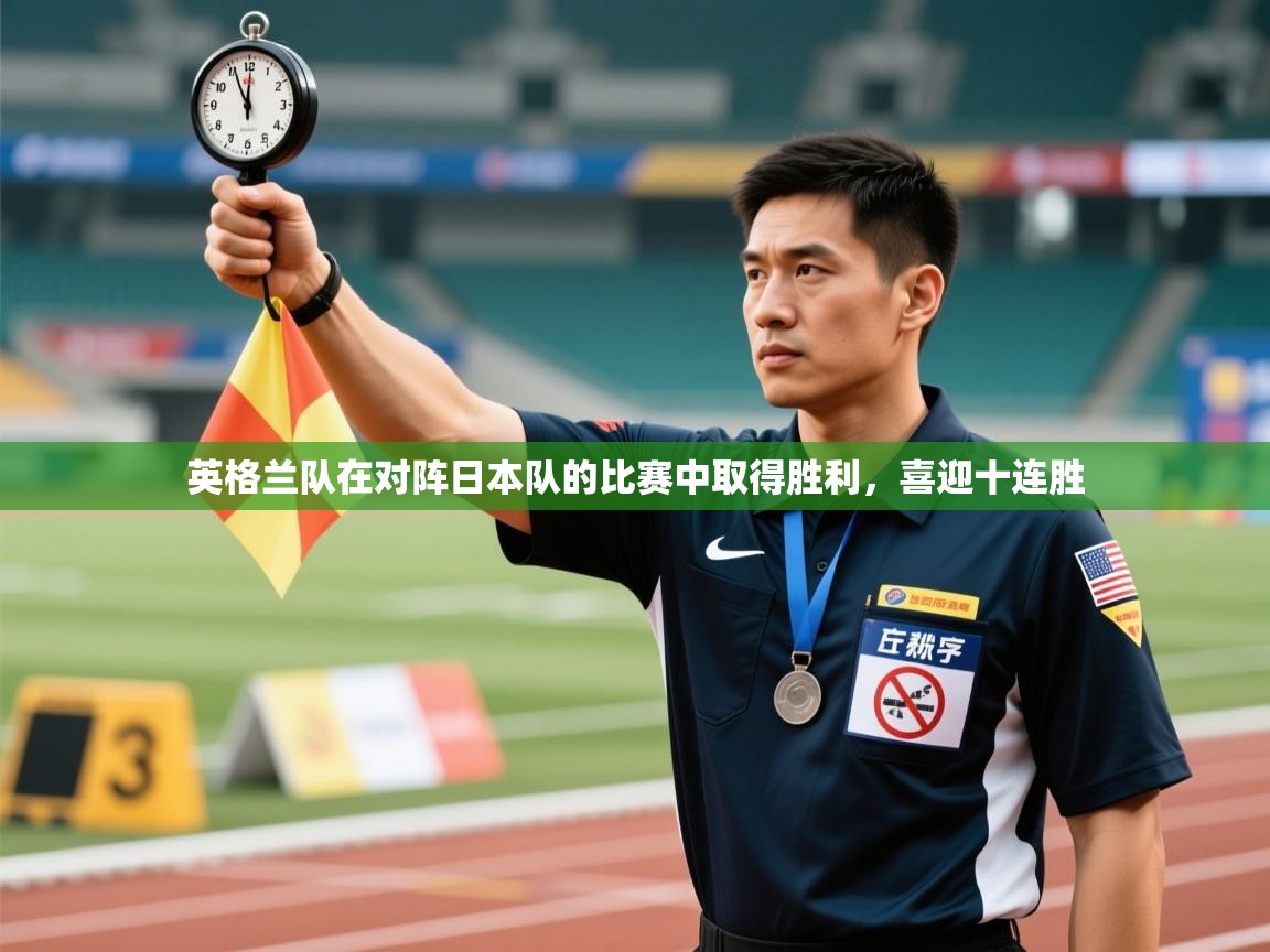 英格兰队在对阵日本队的比赛中取得胜利，喜迎十连胜